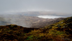 A glimpse of Loch Katrine. form the summit of Ben Venue. Loch Ard Ben Venue round