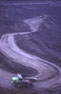 Park Slip West - a vast opencast site near Bridgend